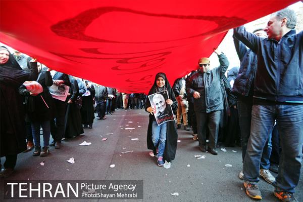 آیین تشییع «سردار شهید قاسم سلیمانی» -5 36