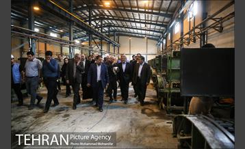 بازدید اعضای شورا شهر از تصفیه خانه فاضلاب فیروزبهرام 6