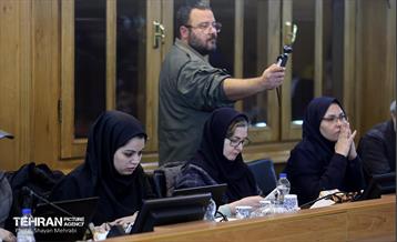 نشست خبری رئیس شورای اسلامی شهر تهران 27