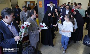 آیین بازگشایی مدارس استثنائی و بهره برداری از ناوگان سرویس این مدارس 3