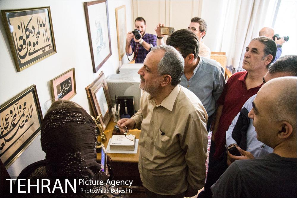 تهرانگردی احمد مسجدجامعی به مناسبت روز قلم 2