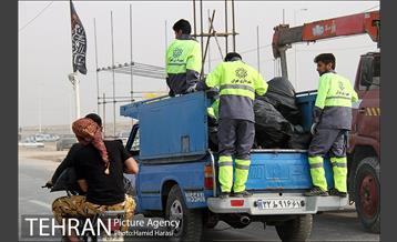 زائران اربعین حسینی در مرز شلمچه 28