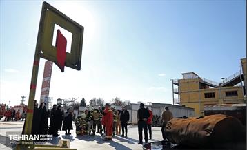 دوره آموزشی آتش‌نشانی ویژه خبرنگاران 29