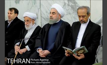 مراسم ختم شهدای آتش نشان 9