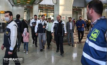 خدمات ویژه مترو تهران در مراسم سلام فرمانده