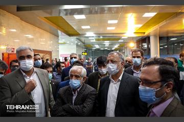بازدید شهردار تهران از کارگاه ساخت ایستگاه متروی حرم عبدالعظیم 6