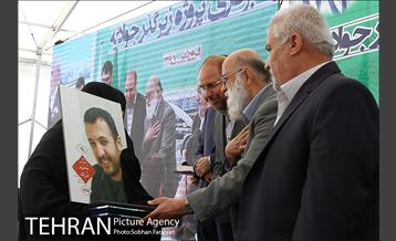 مراسم بهره برداری از پروژه زیر گذر جوادیه 19