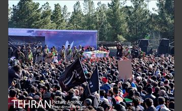 تشییع شهدای آتش نشان در بهشت زهرا(س) -3 12