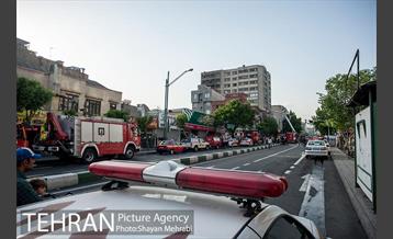 آتش سوزی پاساژ مهستان-2 43