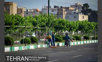 اقدامات شهرداری منطقه ۲۰ در نماز عید فطر حرم حضرت عبدالعظیم حسنی(ع) 3