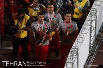 جشن قهرمانی تیم فوتبال پرسپولیس