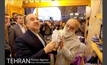افتتاح بازارچه صنایع دستی عودلاجان 13