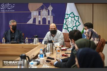 مراسم تودیع و معارفه رئیس مرکز ارتباطات و امور بین الملل شهرداری تهران 21
