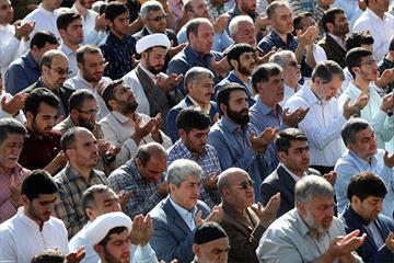 اقامه نماز عید سعید فطر در مصلی تهران 10