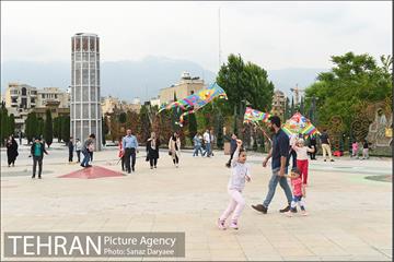 جشنواره بادبادک ها در بوستان آب و آتش 10
