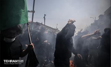 خیمه سوزان ظهر عاشورا در چهار راه گلوبندک  34