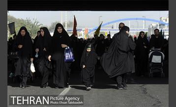 راهپیمایی جاماندگان اربعین حسینی در تهران 53