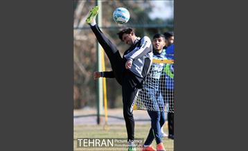 تمرین تیم فوتبال استقلال تهران