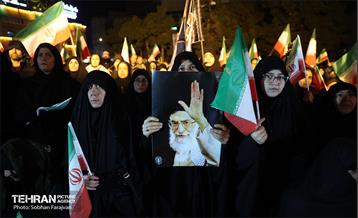 مراسم عزاداری شهادت رهبر انقلاب اسلامی در میدان شهید طهرانی‌مقدم 16