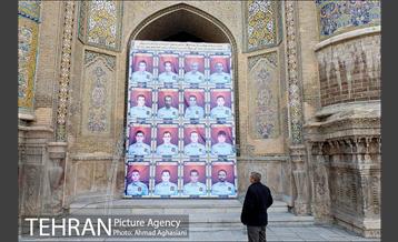 مراسم ختم شهدای آتش نشان 28