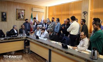 بازدید مدیرکل سرمایه انسانی از شرکت واحد اتوبوسرانی 9