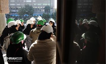 بازدید دانشجویان از پروژه خانه شهر 17