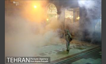 ضد عفونی بازارچه تجریش و حرم امام زاده صالح (ع) 11