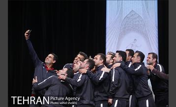 مراسم اختتامیه مسابقات فوتبال حرف و مشاغل 31