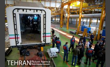 بازدید از اولین قطار ملی مترو 20