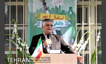 نواختن زنگ آغاز سال تحصیلی توسط دکتر حسن رباطی 11