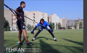 تمرین تیم فوتبال استقلال