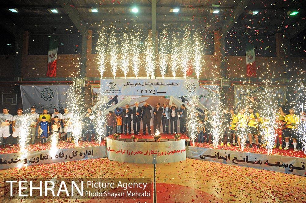 اختتامیه مسابقات فوتسال جام رمضان 35