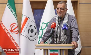 مراسم رونمایی از پروژه های عمرانی فدراسیون فوتبال 14