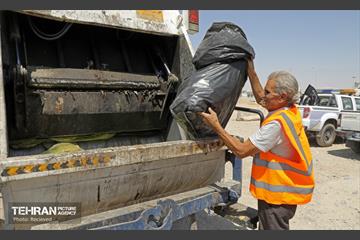 خدمات نیروهای پاکبان شهر تهران در اربعین حسینی 34