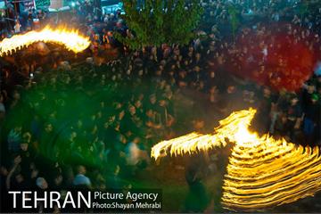 مشعل‌گردانی در دولت آباد تهران 43