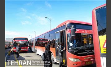 خطوط اتوبوس تندرو تهران BRT 13