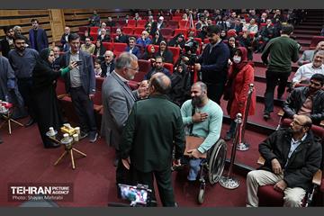 نخستین گردهمایی تجلیل از جانبازان پاسدار آزاده 7
