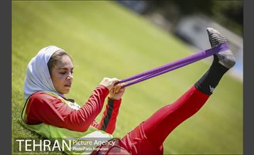 تمرین تیم ملى فوتبال بانوان 15