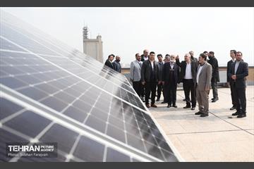 آیین افتتاح ۲۷۵ کیلووات نیروگاه خورشیدی کوچک مقیاس 19