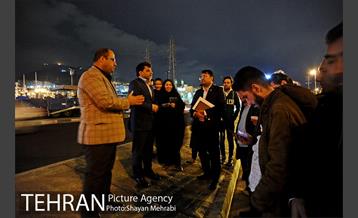 شبگردی اصحاب رسانه در منطقه یک 3