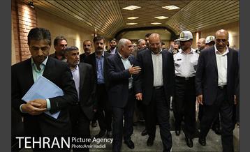 افتتاح ایستگاه مترو خواجه عبدالله انصاری 9