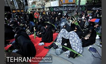 عزاداری شهادت حضرت زهرا(س) در میدان فاطمی  7