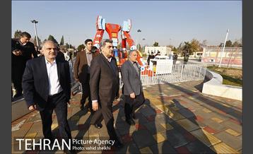 افتتاح پروژه های منطقه 20 با حضور شهردار تهران 9