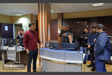 بازدید اصحاب رسانه از خدمات برف‌روبی منطقه 5 شهرداری تهران 28