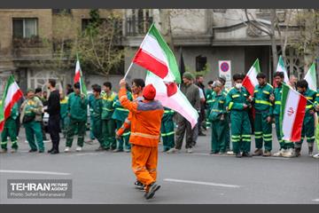 تشییع پیکر مطهر پاکبان شهید «حسن خیران»