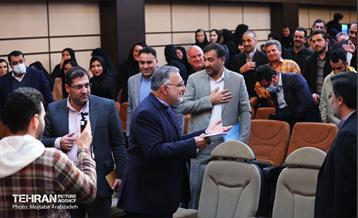 دیدار صمیمانه شهردار تهران با کارکنان شهرداری منطقه ۵