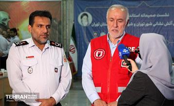 بازدید استاندار تهران از مرکز آموزش آتش‌نشانی شهرداری تهران 1