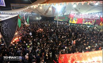 آئین سنتی مشعل گردانی تهران(محرم ۱۴۴۵) 7