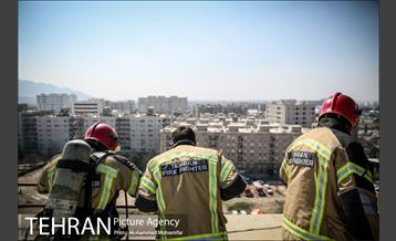 مانور عملیاتی آتشنشانان جنوب تهران 28
