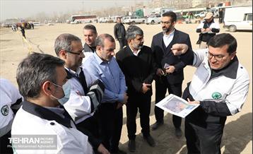 تمرین سراسری زلزله در بوستان ولایت 36